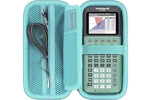 RIYADAone Hartschalen Schutzhüllen Tasche Geeignet für Texas Instruments TI-84 Plus CE/TI Nspire CX II FC/TI-84 Plus/TI-82/TI-Nspire CX II/TI-89 Titanium Grafischer Taschenrechner (Minzgrün)