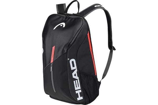 HEAD - Tour Team Sac à Dos - Unisexe Adulte - Noir/Orange - Taille Unique