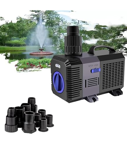 Pompe à eau submersible sans balais, Aideepen DC12V 3M 240L/H Pompe d'aquarium ultra silencieuse