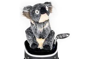 DAPHNE'S HEADCOVERS Daphne's Novely Headcover - Koala, Grey