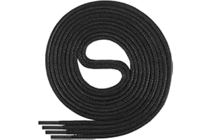 Di Ficchiano Lacets ciré ronds premium Ø 2–3 mm, longueur 45–120 cm, indéchirable