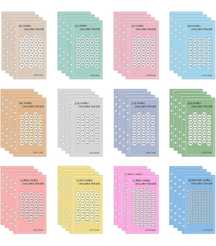 100 enveloppen challenge | sheet | A5 | 6 gaats - Star Copy & Print