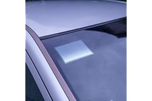 ‎YOUR DAY MATE Torebka samoprzylepna na przednią szybę, 2 szt, rozmiar DINA6, 160 x 117 mm, przezroczysta, uchwyt na pozwolenie na parkowanie do przyklejenia, osłona winiety na przednią szybę samochodu