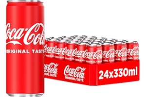 330 ml di Coca-Cola (Pack di 24 x 330 ml)