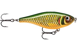 Rapala - Esca da Pesca Artificiale Spinning X-Rap Twitchin’ Shad - Esca Finta di Simulazione Trasparente per Pesca in Mare - Profondità di Nuoto 0.3 à 0.6m - 8cm/13g - Prodotta in Estonia