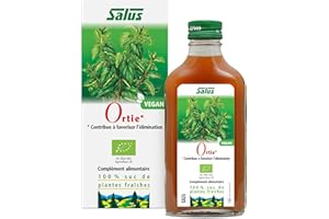 SCHOENENBERGER Salus – Ortie BIO – Complément Alimentaire à Base de Suc d'ortie BIO – Favorise Santé des articulations - Végan – 200 ml(Lot de 1)