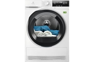 Electrolux 700 DelicateCare EW7H39B – Asciugatrice a pompa di calore 9 kg, Classe B, motore Inverter, programma Hygiene, funzione MixCare per capi misti, luce interna LED