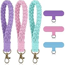 Mabor Phone Wrist Strap, 3 Pcs Cell Phone Lanyard With Tether Tab Keychain