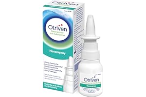 ‎OTRIVEN Otriven Meerwasser Nasenspray mit Eukalyptus befreit die verstopfte Nase bei Schnupfen und befeuchtet die Nasenhöhlen durch eine natürlich abschwellende Wirkung, 20 ml