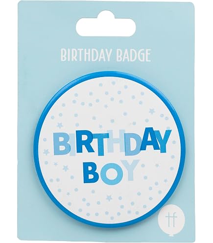 Amscan Badge – Happy 3rd Birthday, Holografisch, Für Kindergeburtstagspartys