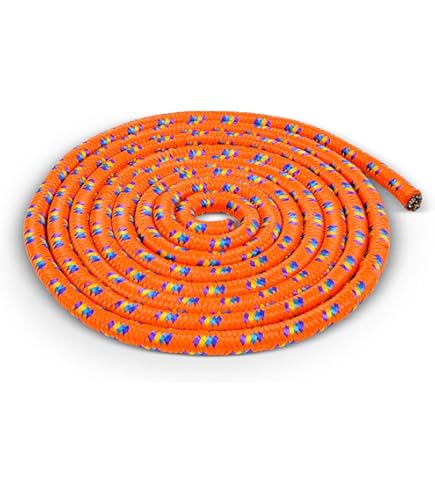 Corde élastique Pour Saut En Hauteur Vinex – 450 Cm, Avec Sacs, Orange/noir, Neuve