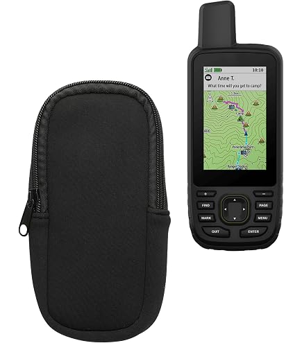 kwmobile Cover in silicone compatibile con Garmin GPSMAP 66s / 66st - Custodia protettiva antiscivolo compatibile con dispositivi GPS di navigazione - Protezione navigatore