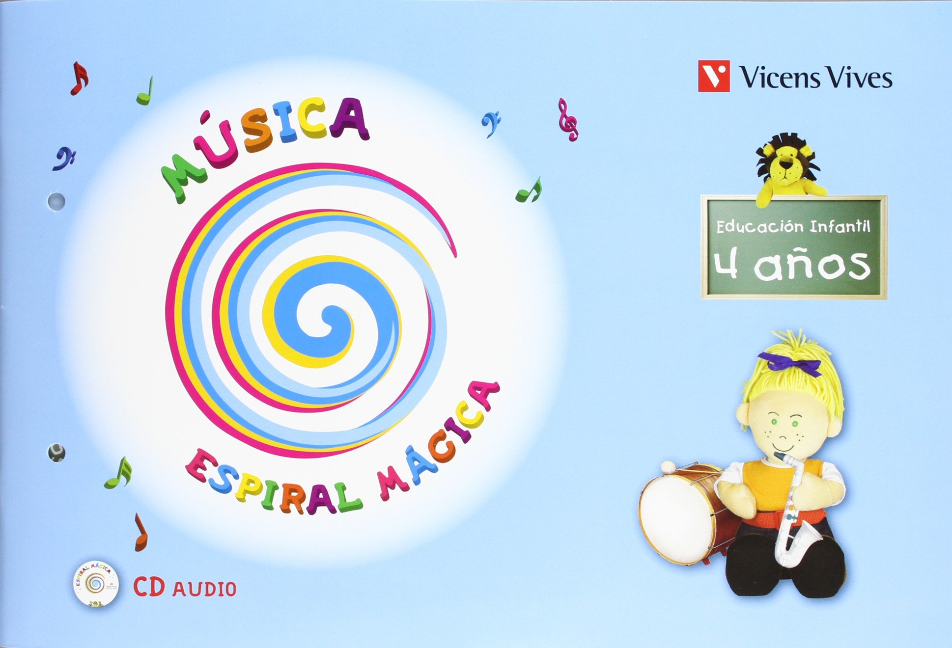 Espiral Magica. Musica 4-5 Años. Segundo Curso