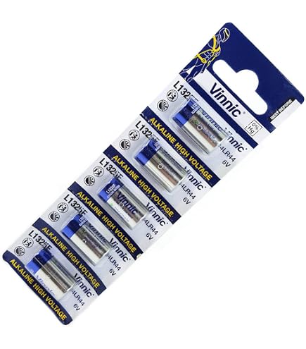 Lot De 4 Piles Alcalines 6V Eunicell – Type 4LR44 (PX28A) – Neuves Sous Emballage
