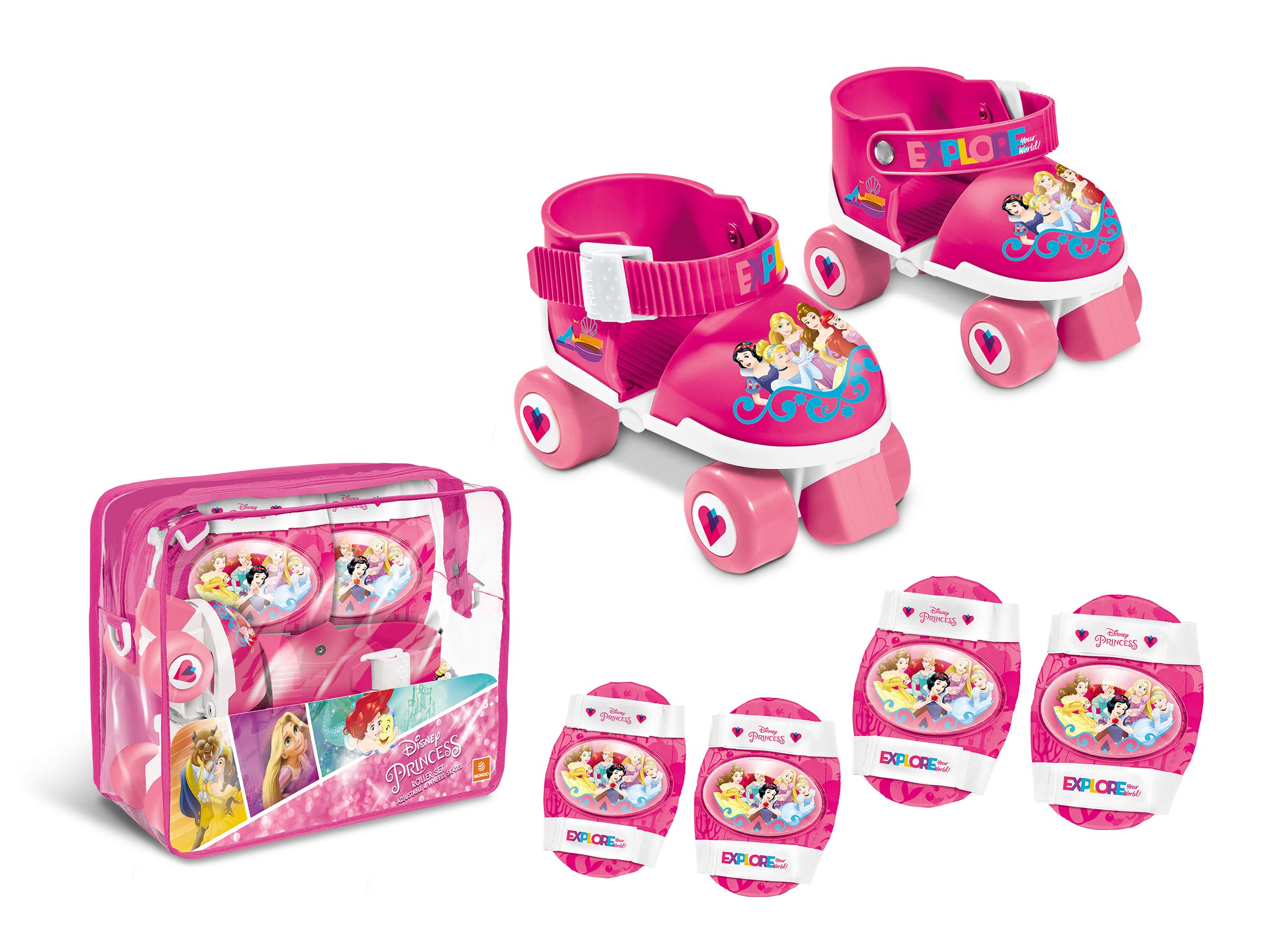 Mondo-Motors-Jeu-de-Plein-Air-Patins--Roulette-Princesses-Protection-en-Sac