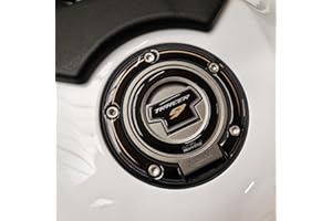 Resin Bike Naklejka motocyklowa kompatybilna z Yamaha Tracer 9 2023 2022. Ochrona Cap Zbiornika Motocykla. Naklejka 3D Resined wersja złota