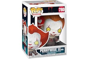 Funko Pop! Movies: IT: Chapter 2- Pennywise With Balloon - IT Chapter Two - Figura de Vinilo Coleccionable - Idea de Regalo- Mercancia Oficial - Juguetes para Niños y Adultos - Movies Fans