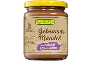Rapunzel Bio Gebrannte Mandel Aufstrich mit Kokosblütenzucker (2 x 250 gr)
