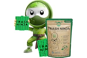 ‎ELLIS HARPER Mülleimer Deo und Geruchsbeseitiger (2er-Pack) Hergestellt mit Aktivkohle – Hält bis zu 3 Monate – Für Mülleimer bis zu 30 Liter – Mülleimer-Lufterfrischer und Geruchsbeseitiger zur Geruchskontrolle