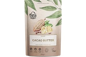 Earths Basket Organic Cacao Butter 250g, Rounds, Theobroma Cacao Butter