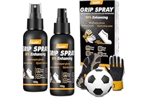 VIVIDYE Grip Spray Torwarthandschuhe, 200g Torwarthandschuhe Spray zur Verbesserten Ballkontrolle, Fussball Training Zubehör, Grip Booster Spray für Fußball, Basketball, Golf, Pole Dance, Tennis, Gewichtheben