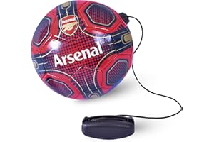 Hy-Pro Officially Licensed Arsenal F.C Skills Trainer |Solo Practice Training Aid, Red, One Size, Gunners, Unisex for Kids and Adults