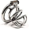 Bondage Masters Male Chastity Device with Lightweight Cage, 1 Count (Pack of 1)