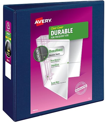 Avery Raccoglitore A 3 Anelli Resistente, Anello Inclinato One Touch Da - 5