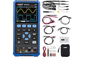 HDS242S OWON Oszilloskop mit zwei Kanälen und 1CH Signalquelle 40MHz Bandbreite Tragbares 3 in 1 Oszilloskop mit mehreren Funktionen + Multimeter + Signalquelle
