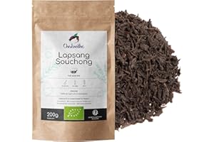 Chabiothé - Thé Fumé Lapsang Souchong Bio 200g - conditionné en France