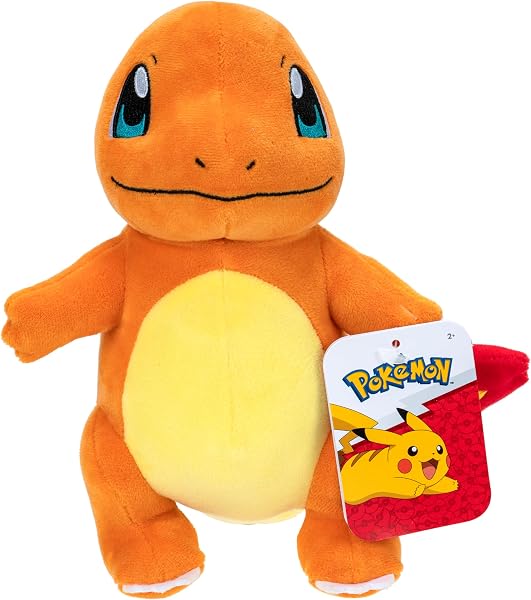 Pokémon PKW3404-20cm Plüsch - Glumanda, offizielles Plüsch - 1