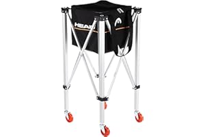 HEAD New Ball TROLLE Porte-balles, Blanc, Taille Unique