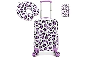 HTgroce Maletas de Viaje para Niña - Maleta Infantil de Cabina - Set Maletas de Viaje Ligeras