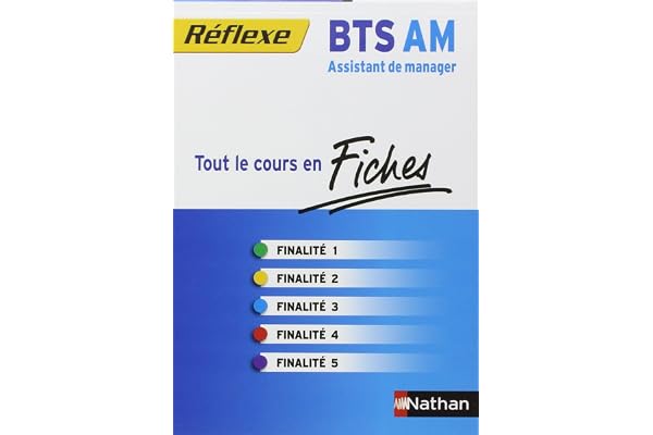 Fiches Finalités - BTS Assistant de Manager