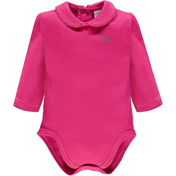 Maglietta A Manica Lunga Per Bebè | Collo Peter Pan | Cotone Elastico | Taglie 50-98 | Ideale Per Bambino E Bambina - Foto 4