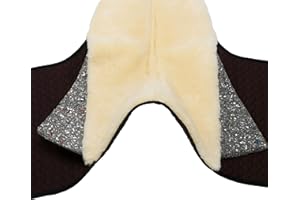 Werner Christ Verbundschaum-Einlagen für Satteldecke Champ (passend zu Fellsätteln BASIC und PREMIUM Plus) – Polster zur Druckentlastung oder Korrektur (Paar, 15 mm Polsterstärke), Größe Warmblut und Pony