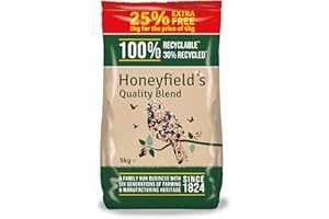 HONEYFIELD'S Honeyfields Quality Wild Bird Food, 5Kg, All Season