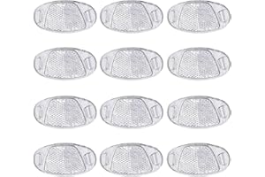 SVUPUE Bicycle Wheel Reflectors, Bicycle Spoke Reflectors, Orange Bike reflector, Bike Wheel Reflector Spoke, Suitable for Various Folding Bicycle Performance Mountain Bikes