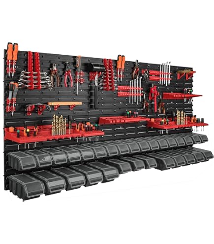 Botle Tool Wall 230 X 78 Cm Workshop Shelf Tool Holder - View #12