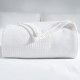 RAYME TEKSTİL Waffle Desenli Pike Yatak &Ouml;rt&uuml;s&uuml; Beyaz, Tek Kişilik Pike 160x230 cm, 100% Pamuk, Hafif 4 Mevsim Kullanım