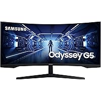 Samsung G Series C34G55TWWR - Monitor gaming curvo de 34" UWQHD (3440x1440, 165 Hz, 1 ms, 1000R, HDR10, HDMI, AMD FreeSync Pr