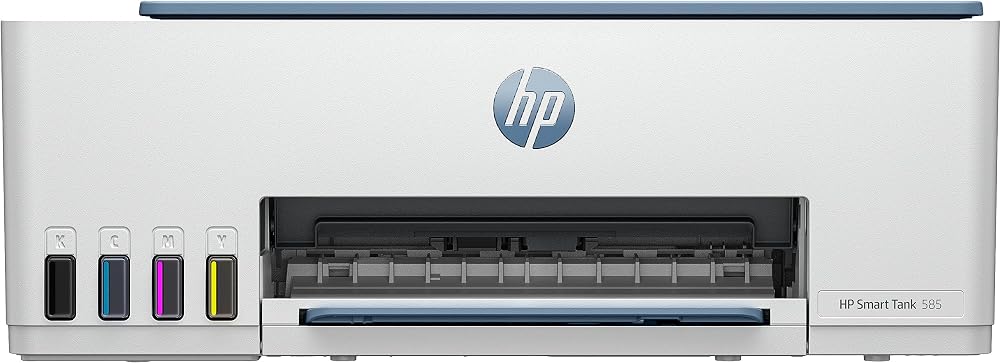 HP Smart Tank 585 Wireless All-in-One Renkli Mürekkep Püskürtmeli Yazıcı (1F3Y4A)