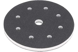 DFS Interfaz de esponja suave 200mm / 8" con 8-Agujero - Esponja Interfaz para Plato Lijadora/Almohadilla de lijado
