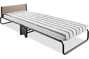JAY-BE Revolution Folding Bed with Rebound e-Fibre Mattress, Compact, Single