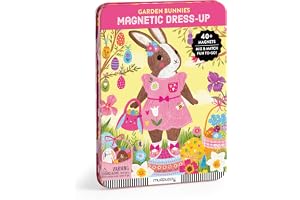 Garden Bunnies Magnetic Dress-up