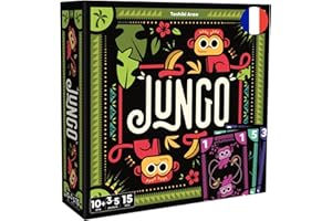 Asmodee - JUNGO - Jeu de Société pour Enfants dès 10 Ans - Jeux de Cartes Rapide et Tactique - Débarassez-Vous de Vos Cartes Avant Les Autres - Idée Cadeau - 3 à 5 Joueurs - 15 Min - en Français