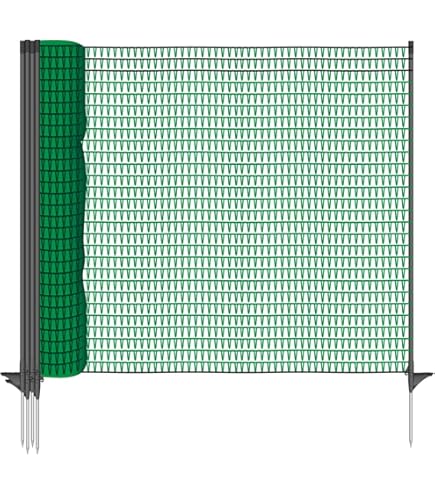 AlpineReach Plastic Wire Rigid Mesh 1.3ft X 30ft (15.7" X 360") Fence Roll - Ideal For Poultry, Dogs, Rabbit Barrier & Gardening - Durable Chicken Mesh - Versatile Fencing & Netting Solution