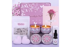 BAICAI Birthday Pamper Gifts for Women, Unique Self Care Package for Her Pamper Hampers Kit for Women, Relaxation Bath Set Ladies Pamper Gift Sets Get Well Soon Gift for Women Best Friend Bestie Sister Mum