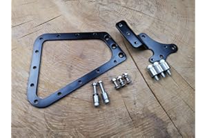 ‎ORLETANOS ORLETANOS Seitentaschenhalter kompatibel für Harley Davidson Sportster ab Bj. 2004 mit ABS rechte Seite Forty Eight Nightster (Keine XR) 883 Roadster Superlow 1200 Custom Iron883 Hugger Bobber Sevent