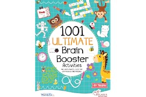 1001 Ultimate Brain Booster Activity book for 3 to 6 Years Old Kids Enhance the Child Mind with Cognitive Excellence with Interactive Activity Book